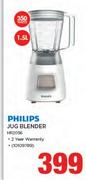 Philips 1.5Ltr Jug Blender HR2056
