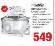 Sansui 12Ltr Convection Oven SSCC01