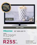 Hisense 32" HDR LED TV