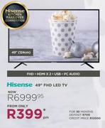 Hisense 49" FHD LED TV