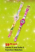 Fairies 5 And Sofia 5 Function Watches