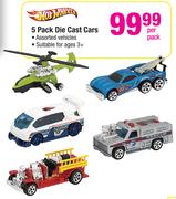 Hot Wheels 5 Pack Die Cast Cars