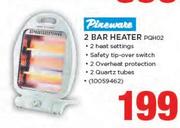 Pineware 2 Bar Heater PQH02