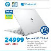 HP Spectre X360 i7 2-In-1
