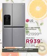 LG 601Ltr SBS Fridge GC-L247SLUV