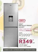 Defy 323Ltr Metallic Fridge DAC617