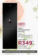 Defy 248Ltr Fridge Black DFC434