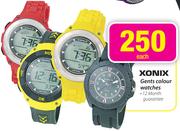 Xonix Gents Colour Watches-Each