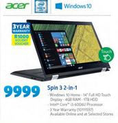 Acer Spin 3 2 In-1