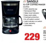 Sansui 12 Cup Coffee Maker SACM102
