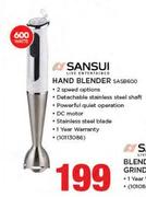 Sansui Hand Blender SASB600