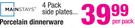 Mainstays 4 Pack Side Plates