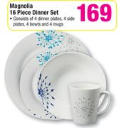 Magnolia 16 Piece Dinner Set