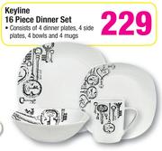 Keyline 16 Piece Dinner Set