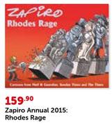 Zapiro Annual 2015 Rhodes Rage