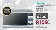 Hisense 30L Silver Microwave(H30MOMMI)