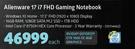 Alienware 17 i7 FHD Gaming Notebook-Each