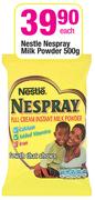 Nestle Nespray Milk Powder-500gm Each