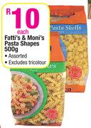 Fatti's & Moni's Pasta Shapes-500gm Each