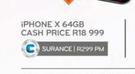 Apple iPhone X 64GB LTE Advanced