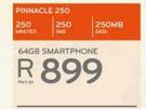 Apple iPhone 8 Plus 64GB Smartphone LTE Advanced-On Pinnacle 250