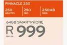 Apple iPhone X 64GB LTE Advanced-On Pinnacle 250