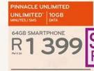 Apple iPhone X 64GB LTE Advanced-On Pinnacle Unlimited
