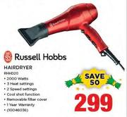 Russell Hobbs Hair Dryer RHHD20