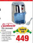 Sunbeam Ice Crusher SIC-600