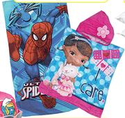 Character Beach Or Hooded Towels-Each
