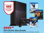 PS4 1TB Star Wars Bundle
