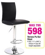 Verona Pu Bar Stool