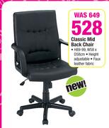 Classic Mid Back Chair