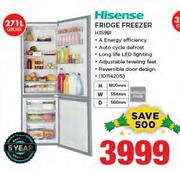 Hisense 271Ltr Fridge Freezer H359BI