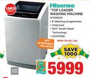 Hisense 16kg Top Loader Washing Machine WTQ16025