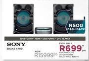 Sony Shake X70D