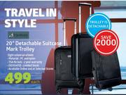 Travelwize 20” Detachable Suitcase Mark Trolley-Each