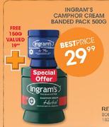 Ingram's Camphor Cream Banded Pack-500g