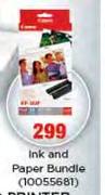 Canon Ink & Paper Bundle