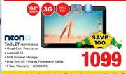 Neon 10.1" Screen Tablet NQT-1013GIQ