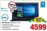 Dell Notebook Inspiron 15-3552