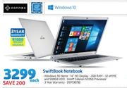 Connex SwiftBook Notebook-Each