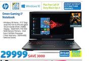 HP Omen Gaming i7 Notebook