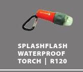 Ultimate Survival Splashflash Waterproof Torch-Each