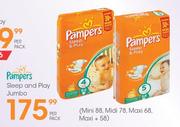Pampers Sleep And Play Jumbo-Per Pack