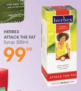 Herbex Attack The Fat Syrup 300ml-Each