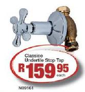 Classico Undertile Stop Tap
