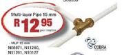 Cobra Multi Layer Pipe 15mm-Per Mtr