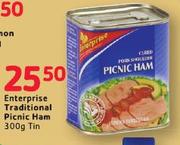 Enterprise Traditional Picnic Ham-300G Tin