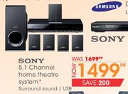 Sony 5.1 Channel Home Theatre System 